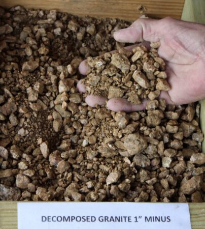 Decomposed Granite 1 In Minus Supplier in Austin, TX